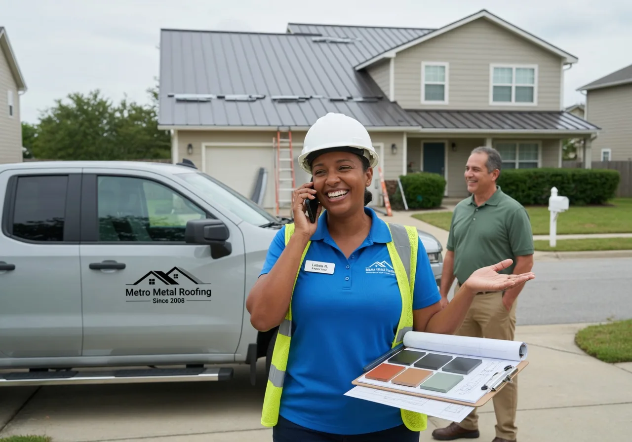 Storm Damage Metal Roof Repair in Cressona, PA